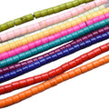 4mm Bright Smooth Color Natural Turquoise Stone Round Spacer Loose Beads for Jewelry Making Diy Bracelet 105pcs