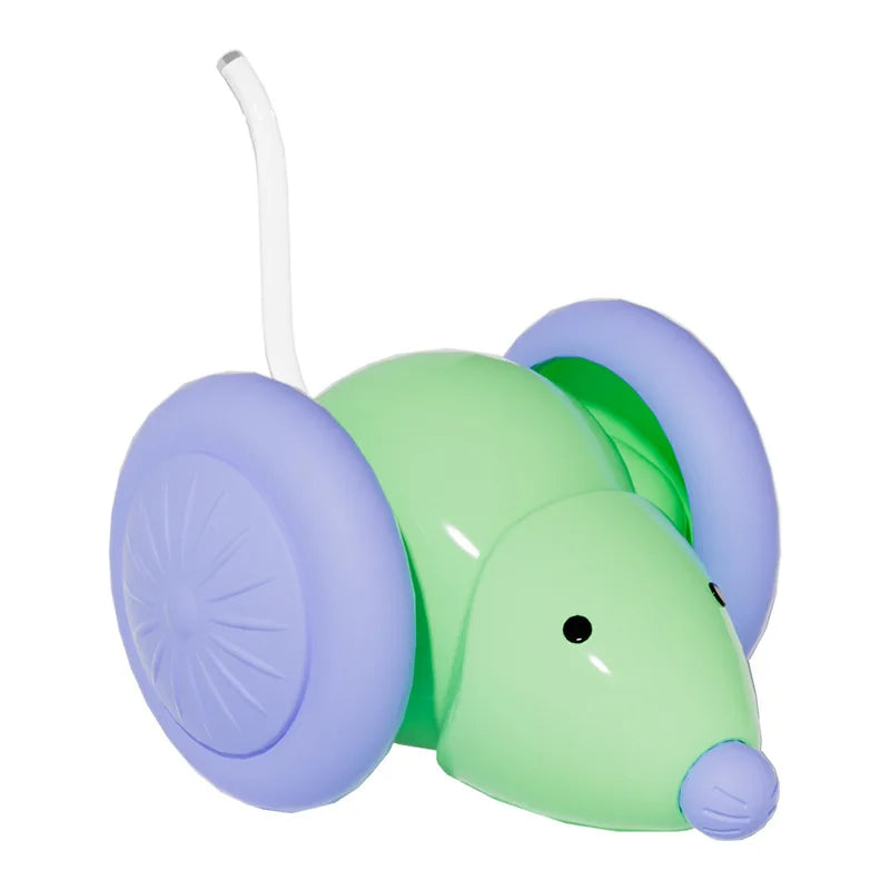 Cross-Border New Electric Car Mouse Toy for Cats Self-Relieve Boredom Plastic Artifact Intelligent Running Cat Toy