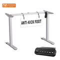 Home Office Modern Sit & Stand Desk Single Motor Electric Desk Frame Adjustable Height Standing Desk