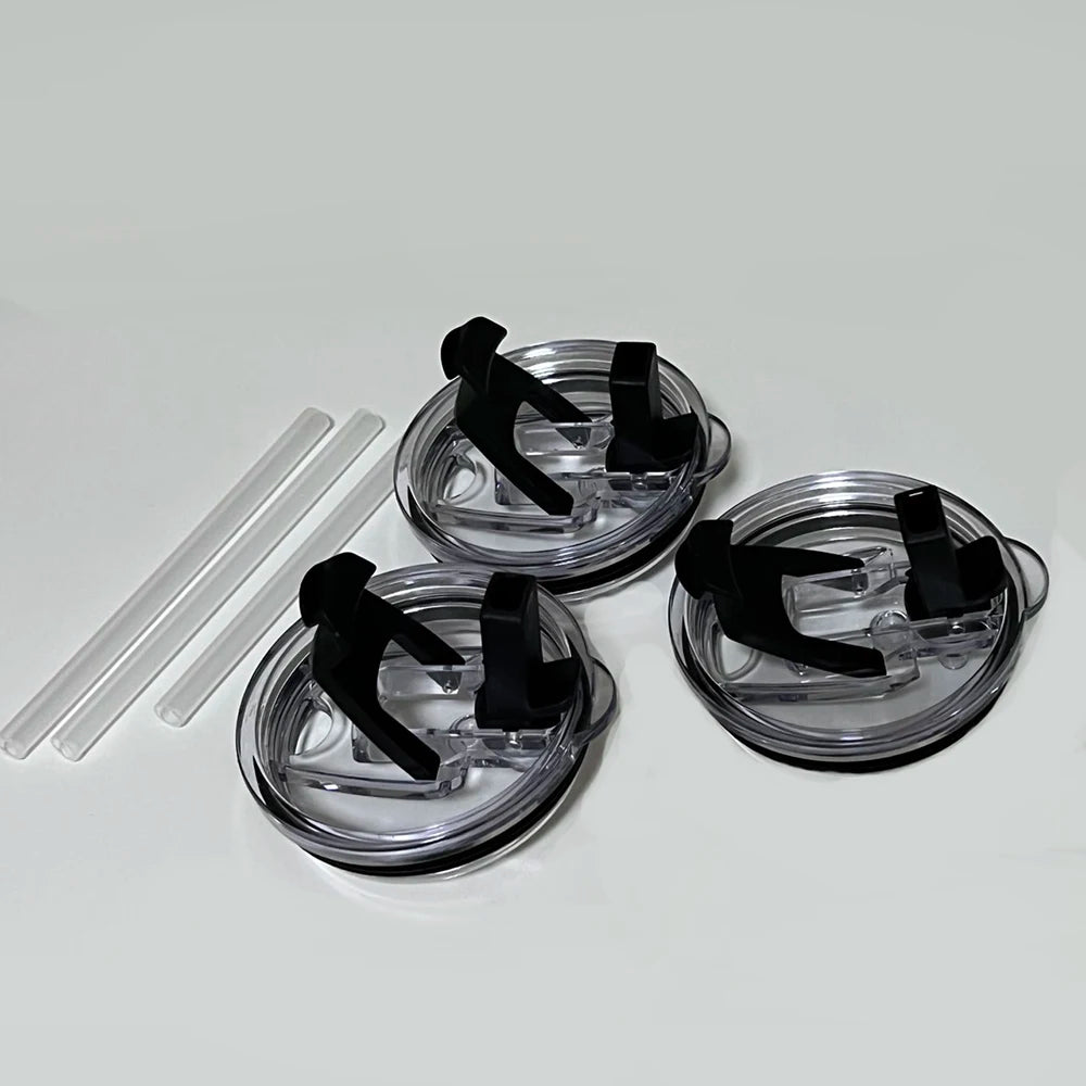 Tumbler Lids Splash Proof Resistant Replacement Lids Cover Straw Lid Fits for 16oz 20oz 30oz