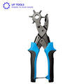 Kingsdun Hole Punch Pliers Metal Leather Set Revolving  Revolving Leather Hole Punch Plier
