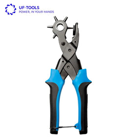 Kingsdun Hole Punch Pliers Metal Leather Set Revolving Revolving Leather Hole Punch Plier