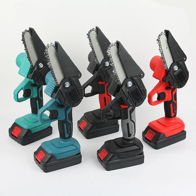 New Design 650W 1000rpm Wood Cutting Electric Mini Chainsaw