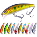 Wholesale MI158 7.5cm 8g Artificial Hard Baits Sinking Minnow Fishing Lures with 3D Eyes