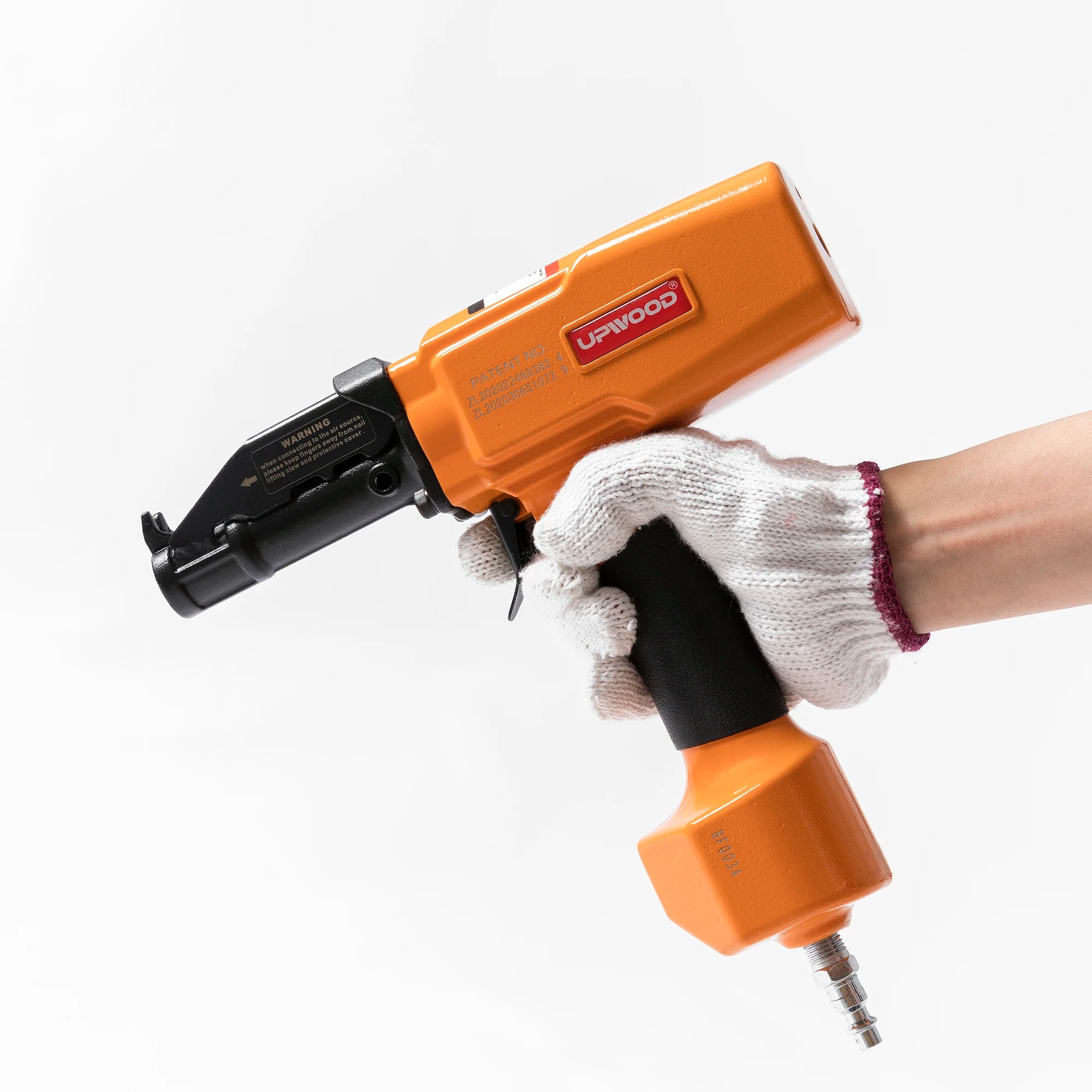 UPWOOD BD70 Air Nail Driver Pneumatic Nail Remover Wood Recycling Nail Puller Is Used for Wood Planks Concrete Flooring