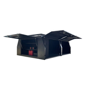 Aluminum Alloy Car Tent Toolbox Camping Self-driving Travel Outdoor Roof Folding Triangle Canopy Storage Aluminum Box