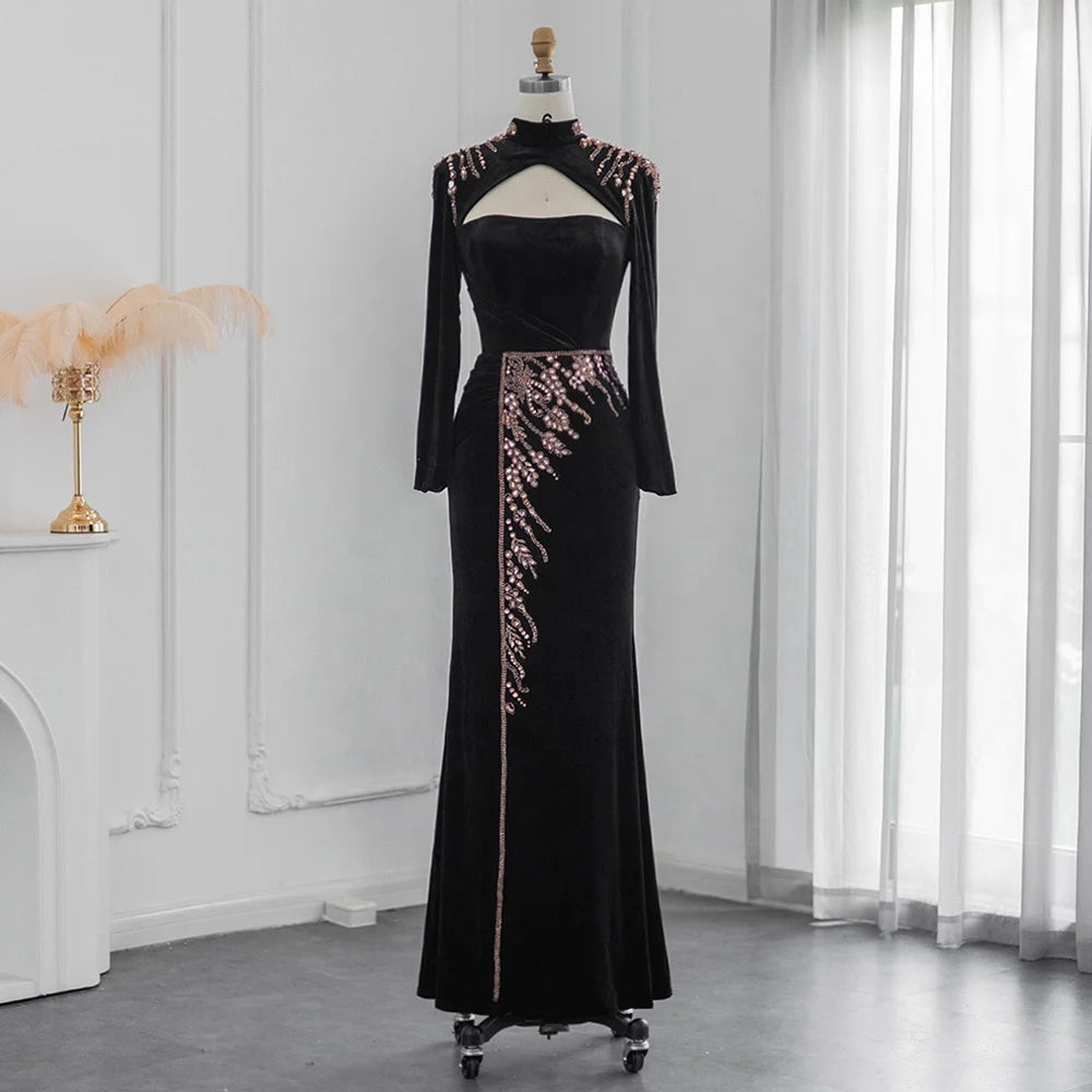 Jancember LSCZ223 Elegance China Mermaid Evening Formal Dresses for Women