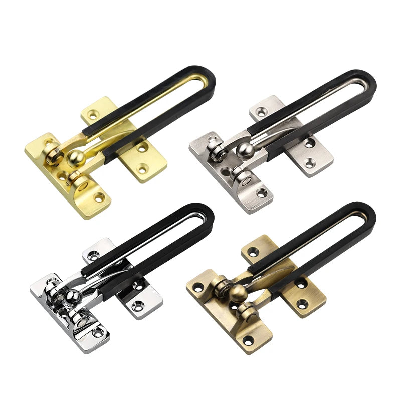 Factory Door Anti-theft Clasp Room Bolt Chain Gate Lock Buckle Home Restrictor Safe Home