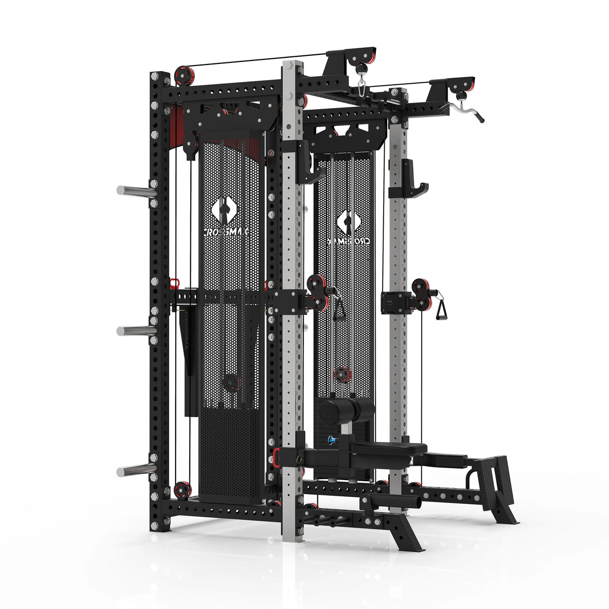 2024 for Home Gym Cable Crossover Smith Machine Multi Functional Power Rack Steel Tube Q235A 550kg