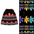 Islander Custom Polynesian Tribal Clothing Samoan Puletasi Casual Dresses Church Material for Skirt