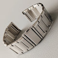 Maxtank Gd245 22mm Folded Metal Stainless Steel Watch Band with Deployant Clasp