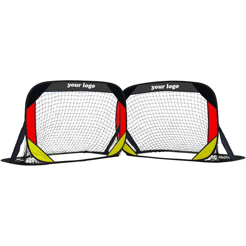 Oem Custom 120*80*80CM Foldable Mini Kids Portable Soccer Net Pop up Football Goals