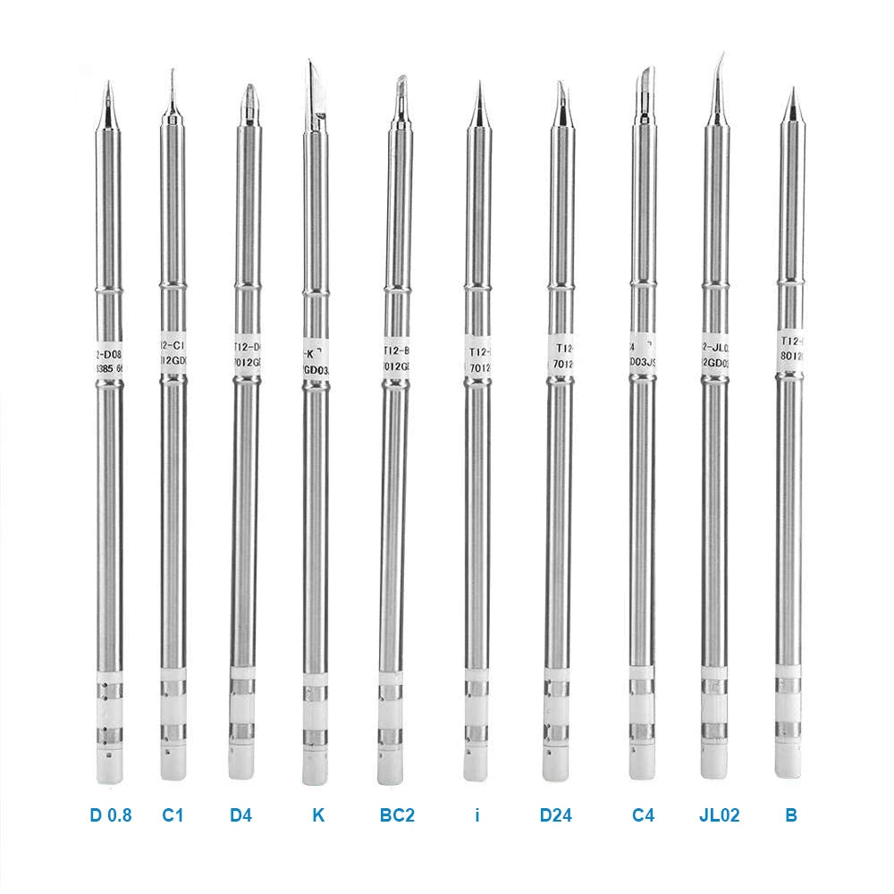 Wholesale Lead-free Long-Life Pluggable T12 Series Soldering Iron Tip for T12 Soldering Station Handle