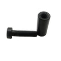 Walron WAF-1330-BK Anodized Black Aluminum Wall-Mounted Sign Standoff 13x30mm Dia 5mm Thick for Acrylic Board Fixing