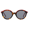 VIFF MB1258 Competitive Price Customized Luxury Acetate Woman Small Round Polarized Sunglasses