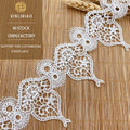 Wholesale Polyester Embroidery Lace Ribbon for Clothing Accessories Pajama Dresses Shoes Bags Decoration Manufactured Accessory