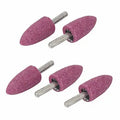 Aluminum Oxide Sharpening Stones Cylindrical Grinding Wheel Head Set 1/8" Shank for Metal OBM Customized Support High Efficiency