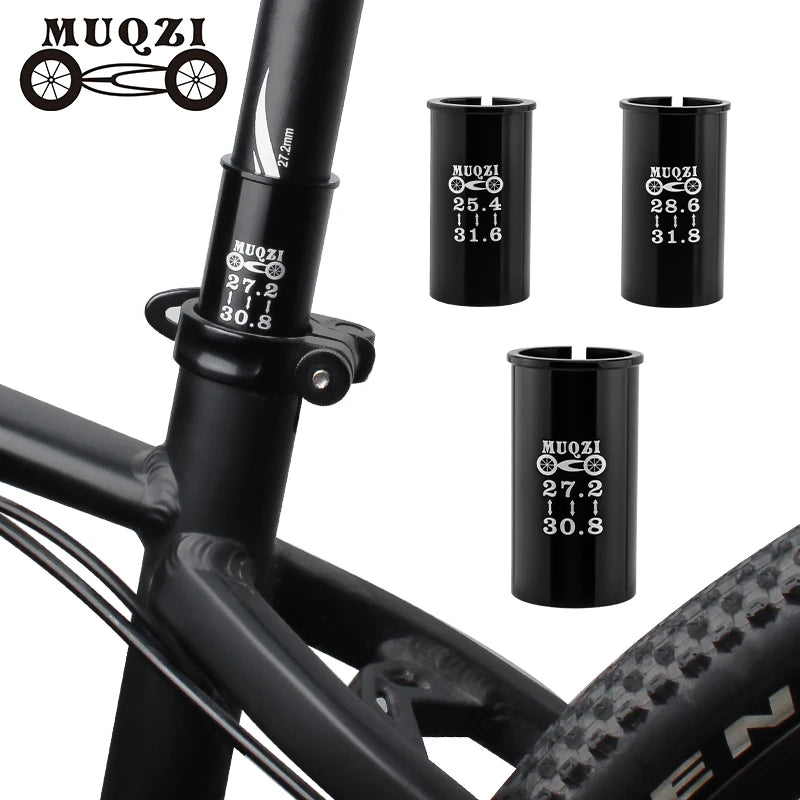 MUQZI Aluminum Alloy Bike Seatpost Adapter MTB Seatpost Shim Seatpost Sleeve 25.4/27.2/30.9mm