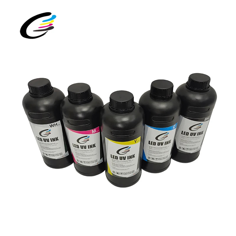 Fcolor Hot Selling UV Led Ink DX5 UV Ink for Textile for epson UV Printer Ink