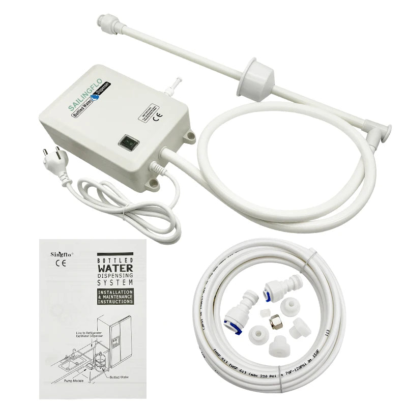 New 220V Low Pressure Diaphragm Pump OEM Electric Refrigerator Ice Maker 5 Gallon Flojet Bottle Automatic Water Dispenser