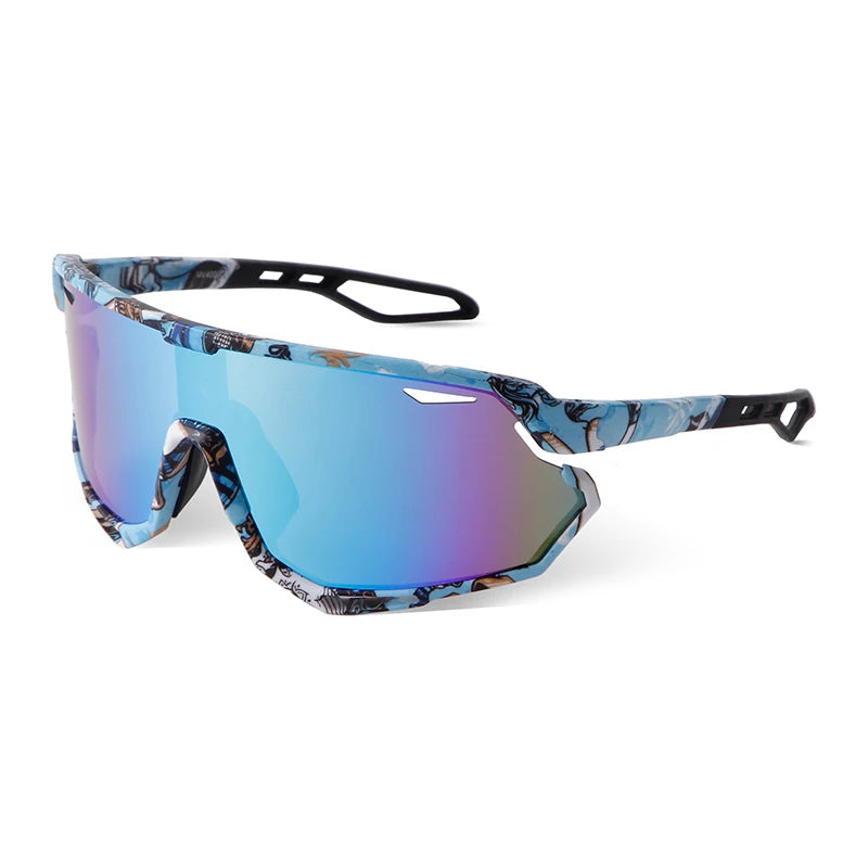 2023 Mirror Lens New Sport Sunglasses Outdoor Windproof Cycling Glasses