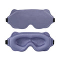 Custom Logo 3D Complete Light Blocking Luxury Anti-Puffiness Nourishing Moisturizer Eye Mask Soft Breathable Cotton Elastic