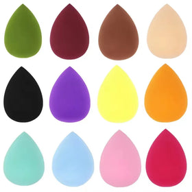 Lanson Wholesale Hydrophilic Non-Latex Beauty Egg Makeup Sponge Puff Individually Boxed Wet and Dry Non-Eating Powder Foundation
