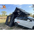 2022 Car Camping Aluminum Hard Shell Rooftop Tent Oxford Fabric with Durable Roof Portable Outdoor Shelter