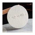 Customized Self-adhesive Embossed Sticker Gift Box Packaging Sealing Sticker Label Customization Brand logo Sticker