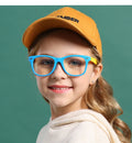 I Vision V-B886 UV400 Classic Anti-Glare Transparent Optical Prescription Reading Glasses Unisex Blue Light Kids Made in China