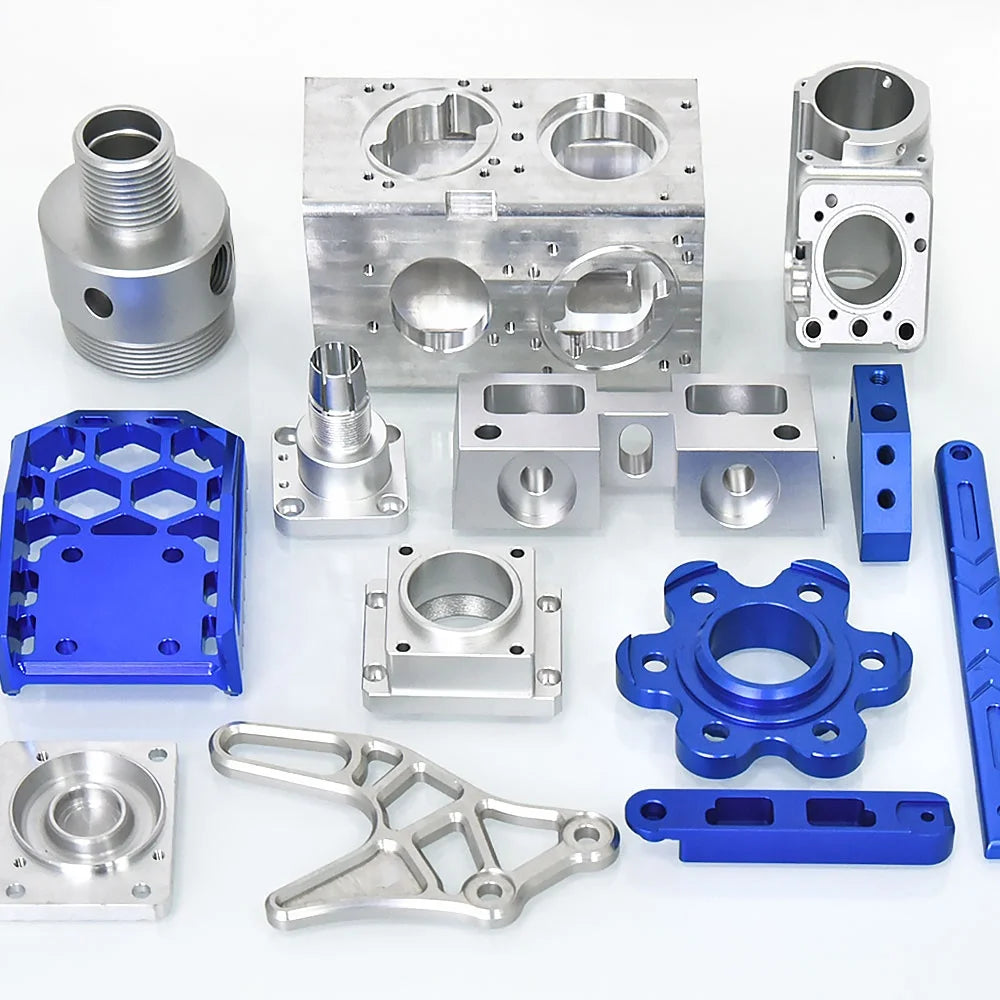 Precision Processing CNC Milling Turning Services for Custom OEM Parts in Anodized Aluminum and Steel with Machined Components