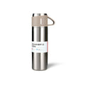 Factory Wholesale 500ml Christmas Gift Thermos Vacuum Flask Stainless Steel Water Bottle With 2 Cups