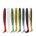 Jigging Wobblers Soft Worm Bait 14cm 17g 12cm 11g 3pcs Fishing Lure Shad T-tail Aritificial Shad Soft Lures Bass Fishing Tackle