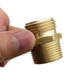 Brass Garden Hose Fittings 3/4" GHT to 3/4" NPT American Male Thread Water Pipe Quick Connector Irrigation Joint Adapter