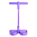 4 Tube TPE Fitness Elastic Exercise Bands with Foot Pedal Resistance 40LB TALLTOP Brand for Home Workout & Yoga MegaBDM