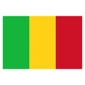 Johnin Wholesale Fast Shipping 100% Polyester flags 3x5ft Custom Print Republic of Mali All Country Flag