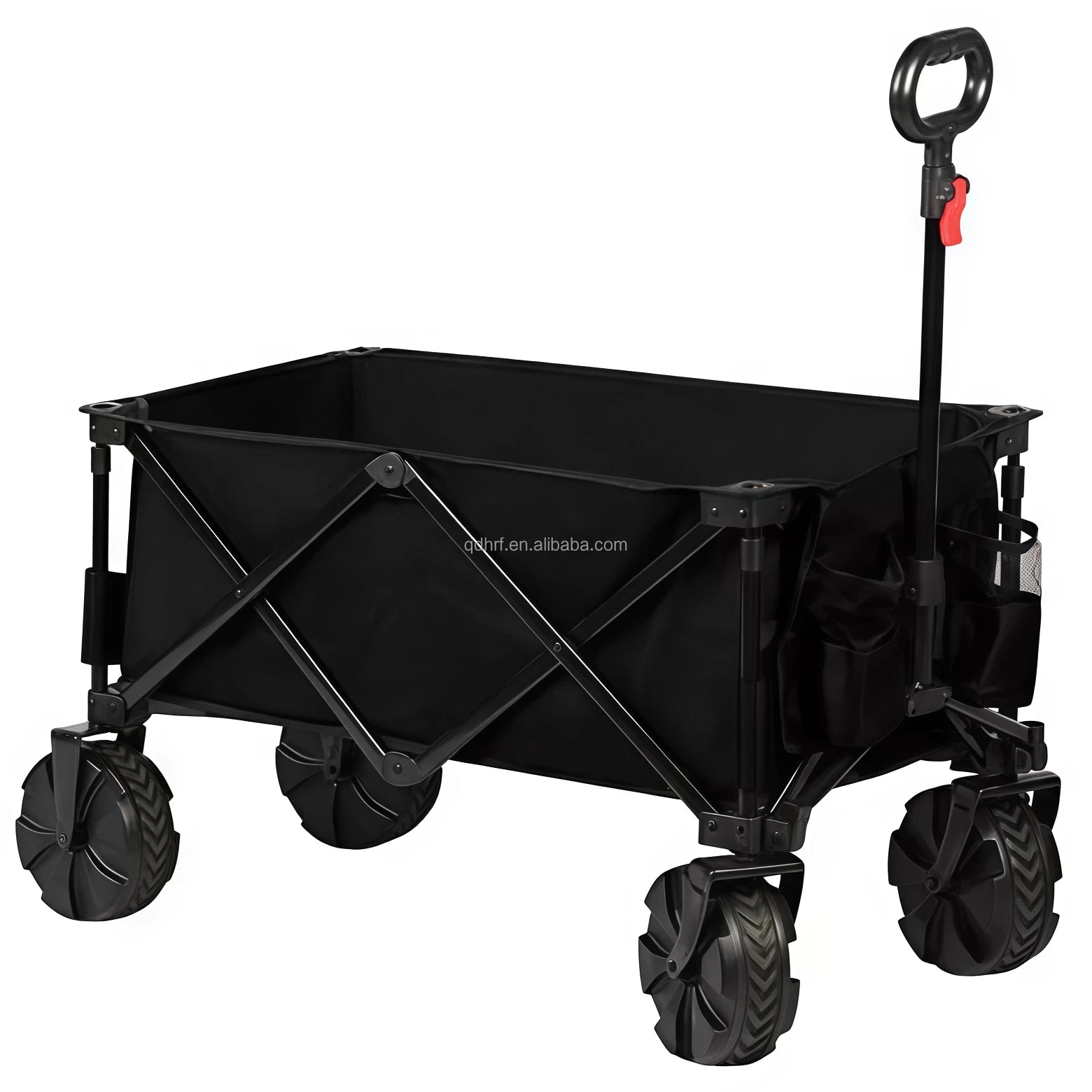 Heavy Duty Outdoor Beach Trolley Collapsible Folding Wagon Cart
