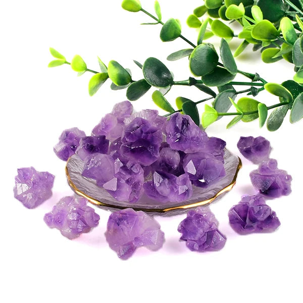 Wholesale Quartz Crystal Raw Stone Gemstone Natural Amethyst Flower Crystal Stone Mineral Specimen