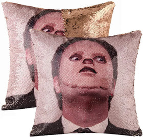 Sublimation Blanks Pillows Cover 40*40CM Magic Reversible Sequin Custom Print Throw Cushion Cover Sublimation Pillow Case