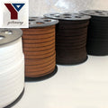 Wholesale 3/4/5/8/10/15/20Mm Korean Suede Leather Cords Deerskin Rope Double-Sided Velvet Braided Bracelet Necklace Rope