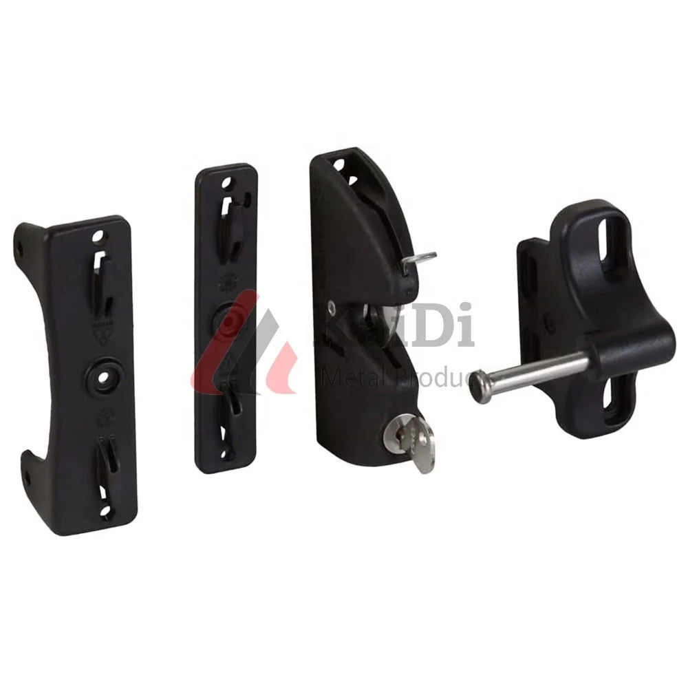 Outdoor Garden Gate Latch 2 Way Latch Lock Gate Zinc Alloy Door Lock