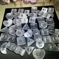 Wholesale Customized Selenite Bowl Crystal Bowl Engraved Crystal White Gypsum Sphere Holder