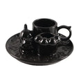European Ceramic Candle Holder Sacred Wood Sage Plate Luxury Accessible Metal Lanterns Candle Jars for Dinner Candlelight Props