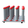 2026 Wholesale Movable Metal Vinyl Roll Rack