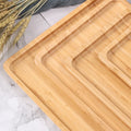 Higher Quality Bamboo Wood Cutting Board for Kitchen Organic Wooden Chopping Serving Board with Deep Edge for Veggies