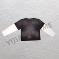 Custom Vintage Loose Oversized All Over Digital Printed Shirt Men