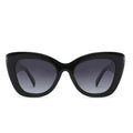 Retro Cateye Par Eyewear Polarized Polygonal Frame Acetate Unique Luxury Brand Big Sunglasses Women