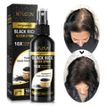 SEFUDUN 100Ml Organic Powerful Hair Loss Treatment Black Rice Water Hair Growth Spray for Men and Women