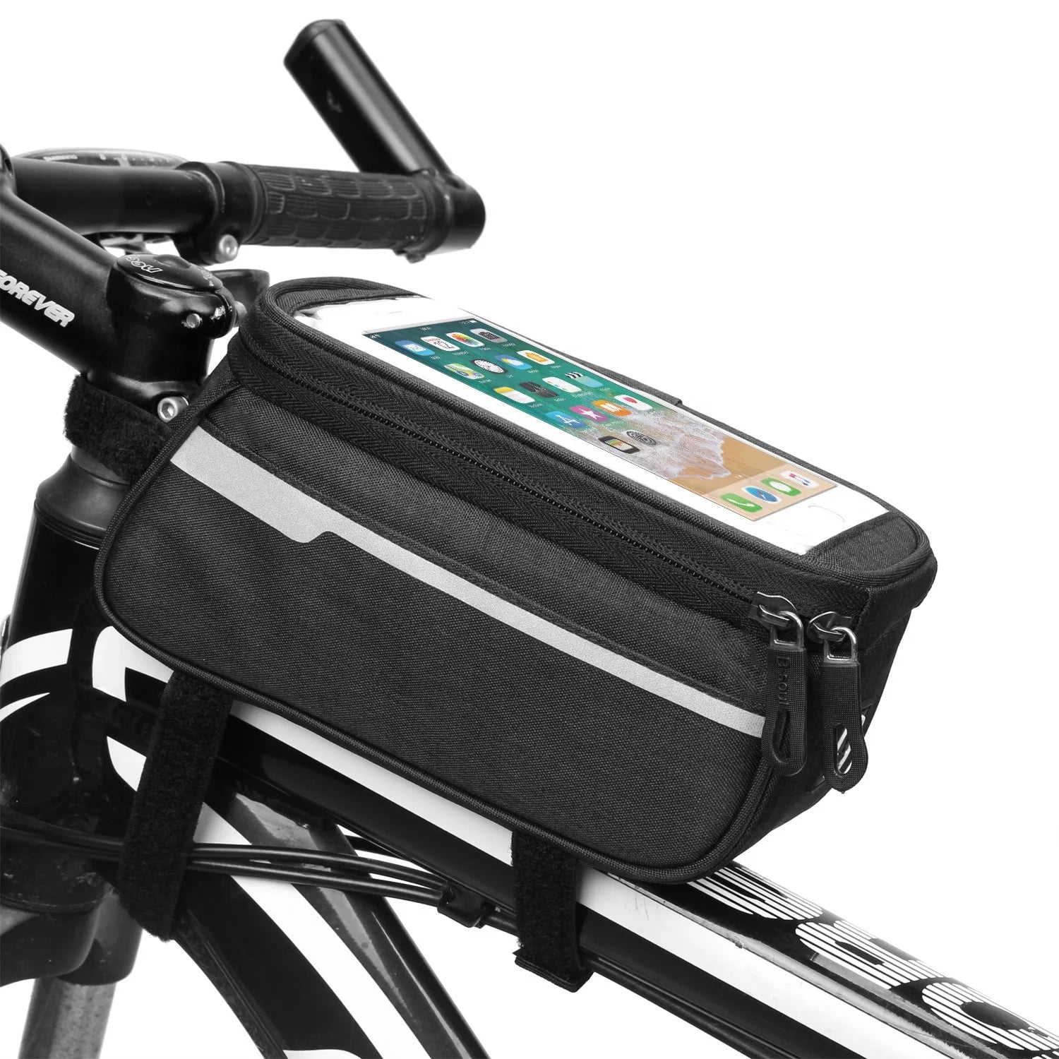 IRONDONKEY Waterproof Bicycle Accessories Front Saddle Top Tube Bag for Mountain Road Bike Riding Equipment Bike Bags & Boxes
