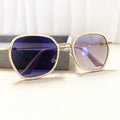 Photochromic Glasses Woman Large Square Sexangle Alloy Lunett Photogray Antireflet Anti Blue Light Eyes Protection 2026